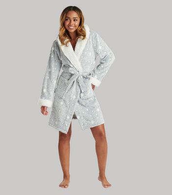 Luxury Men Women Thermal Coral Fleece Dressing Gown soft Bath Robe Lounge  Gown | eBay